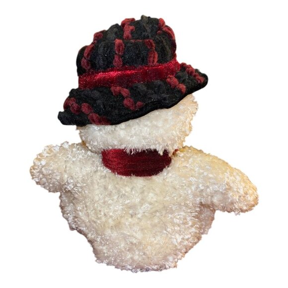 Russ Berrie Freezy the Snowman Sparkly 9" Plush Toy NWT Stuffed Frosty - Picture 6 of 10
